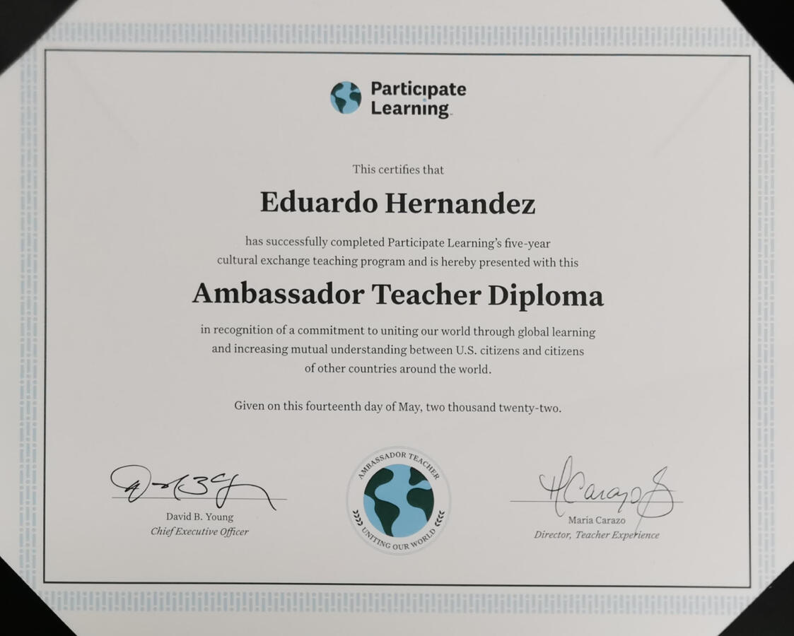 Ambassador Teacher Diploma